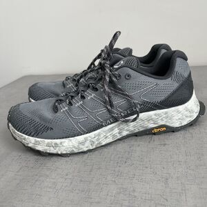 Merrell Men's Moab Flight Trail Hiking Running Shoes Vibram Sole 9.5 M Gray